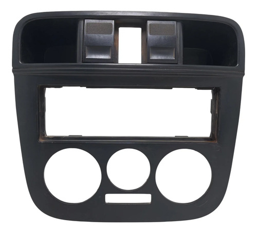 Moldura Central Painel Volkswagen Gol Parati Saveiro G4 Preto