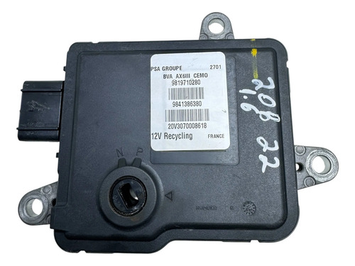 Modulo Seletor Cambio Peugeot 208 1.6 2021 A 2025