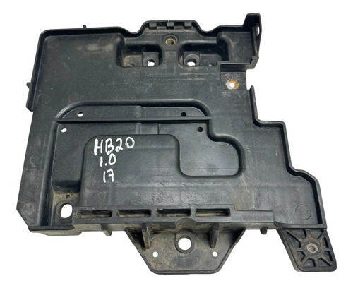 Suporte Caixa Bateria Hyudai Hb20 2013 A 2019 Preto