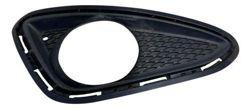 Moldura Farol Milha Direito Hyundai Hb20 2013 A 2015 Preto Direito