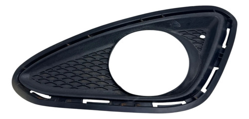 Moldura Farol Milha Esquerdo Hyundai Hb20 2013 A 2015 Preto Esquerdo