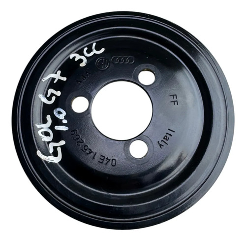 Polia Bomba Direção Vw Gol Voyage 1.0 G7 G8 Preto