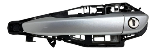 Maçaneta Externa Dianteira Esquerda Peugeot 208 2021 A 2025 Cinza Dianteira
