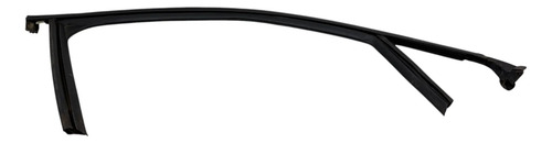 Canaleta Porta Dianteira Direita Peugeot 208 2021 A2025 Preto