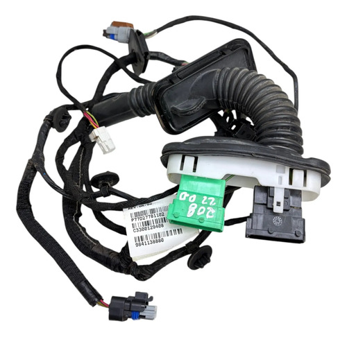 Chicote Porta Dianteira Direita Peugeot 208 2021 A 2025 Preto