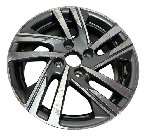 Roda Aro 16 Peugeot 208 2021 2022 2023 2024 3 Prateado