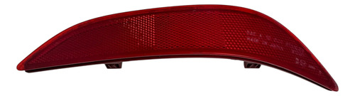 Refletor Direito Parachoque Traseiro Honda City 2015 A 2019 Vermelho