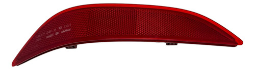 Refletor Esquerdo Parachoque Traseiro Honda City 2015 A 2019 Vermelho