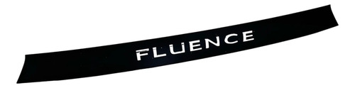 Friso Moldura Tampa Traseira Renault Fluence Preto