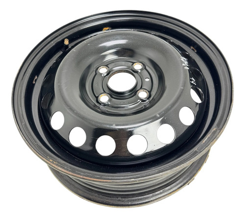 Roda De Ferro Aro 14 Hyundai Hb20 2013 A 2019 Preto
