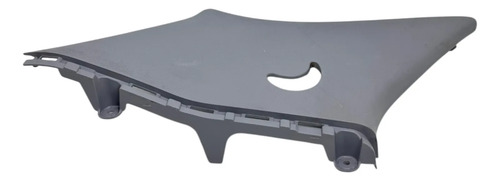 Acabamento Coluna Traseira Esquerda Hb20 Hatch 2013 A 2019 Cinza