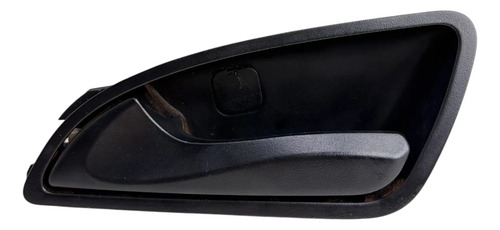 Maçaneta Interna Traseira Esquerda Hyundai Hb20 13 A 19 Preto Traseira