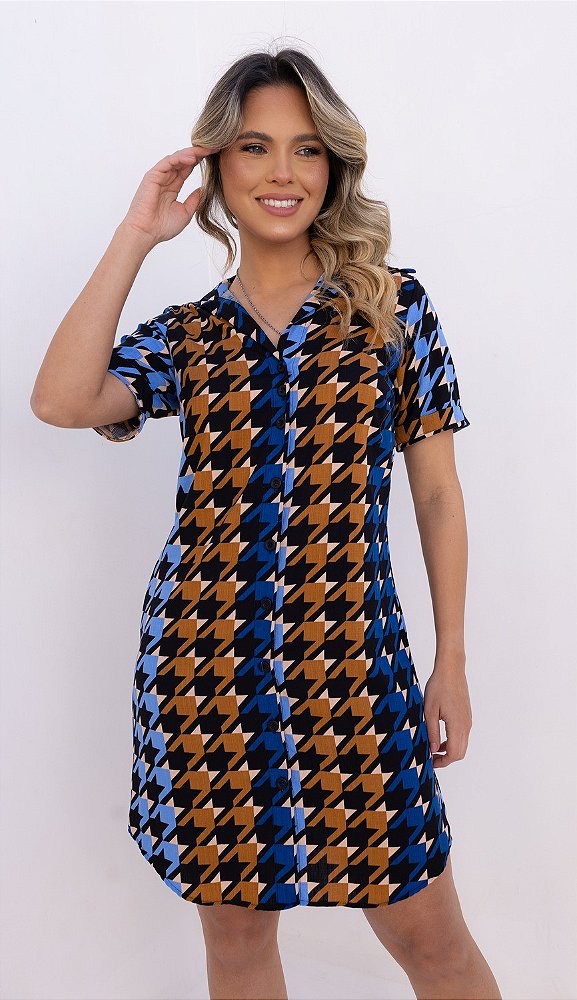 CHEMISE ABERTA MANGA CURTA ESTAMPA SUPERSTAR