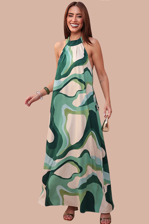 VESTIDO JOÁ ESTAMPA RIOS