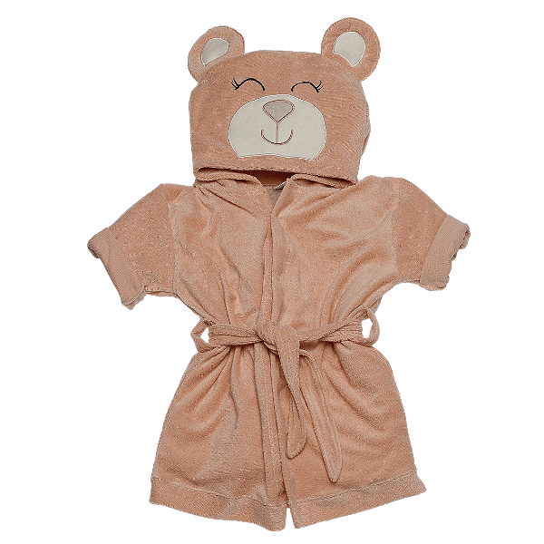 Roupão Atoalhado Baby Ursa