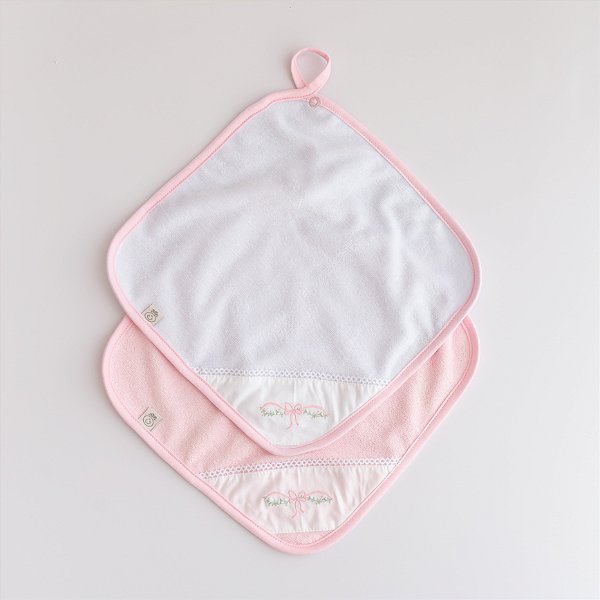 Pano de Boca Atoalhado Simples Clássico - Laços