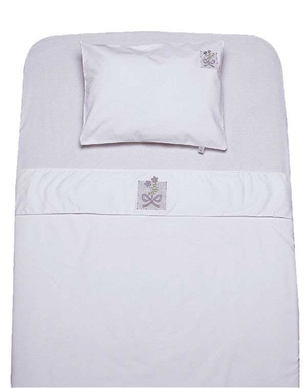 Lençol de Berço e Mini Cama Percal - Laço