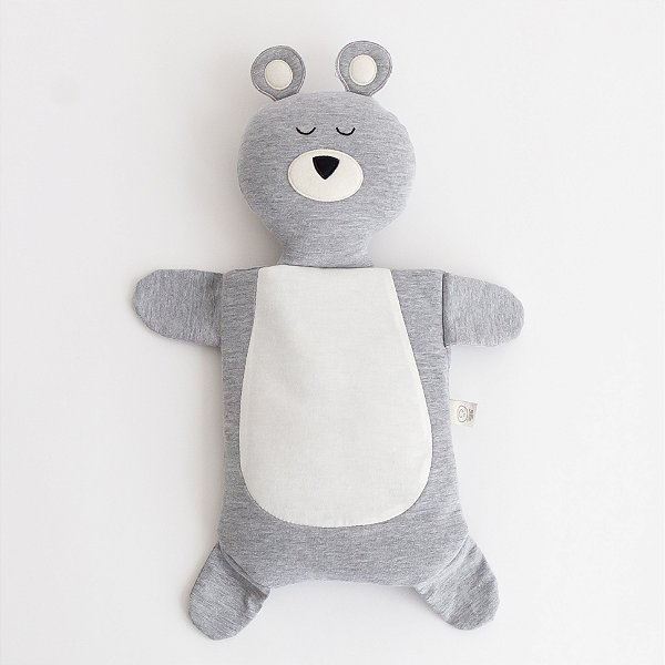 Bolsa Térmica Ursinho - Mescla Cinza