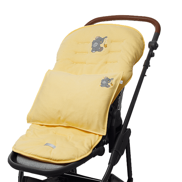 Capa Protetora Carrinho Tradicional Algodão - Elefante