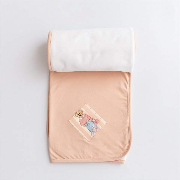 Manta Cobertor Microsoft com Malha - Ursa