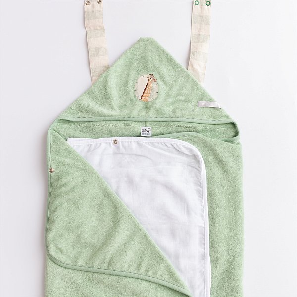 Toalha de Banho Baby 0 a 2 anos Colorido - Girafa