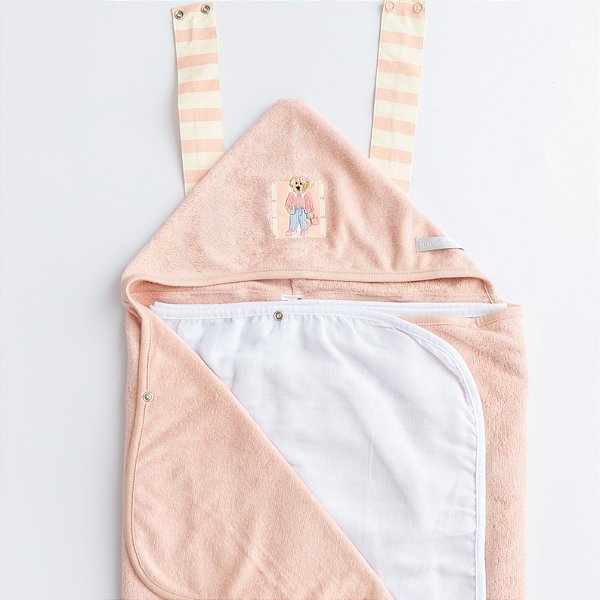 Toalha de Banho Baby 0 a 2 anos Colorido - Ursa