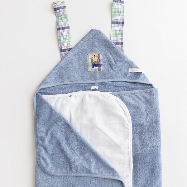 Toalha de Banho Baby 0 a 2 anos Colorido - Urso