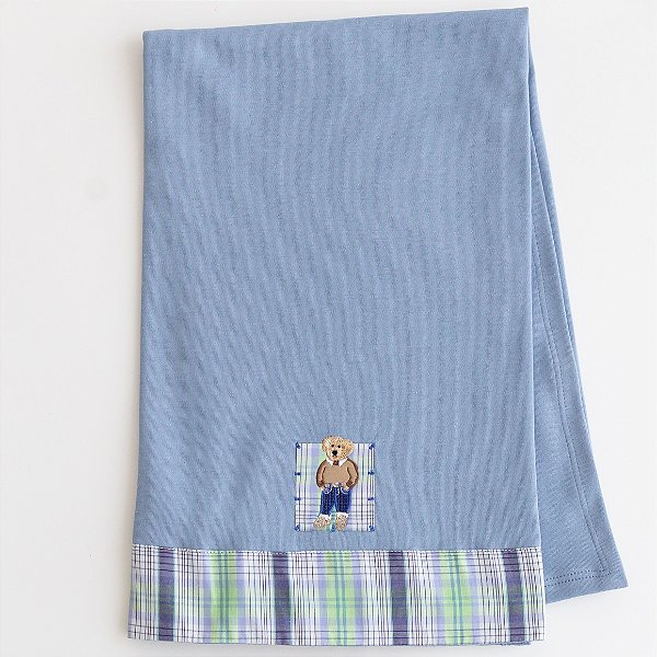 Cueiro de Suedine Colorido - Urso