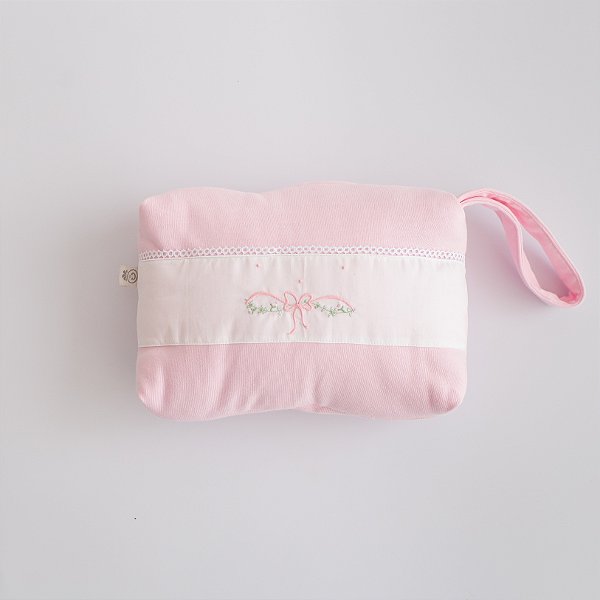 Necessaire Porta Lenço Umedecido - Laços