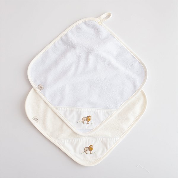 Pano de Boca Atoalhado Simples Clássico - Safari