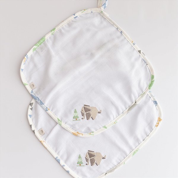 Pano de Boca Fralda Estampado - Origami