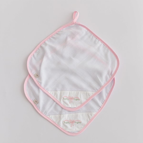 Pano de Boca Fralda Clássico - Laços