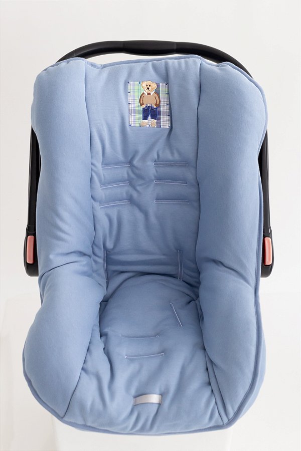 Capa Protetora Bebê Conforto Algodão - Urso