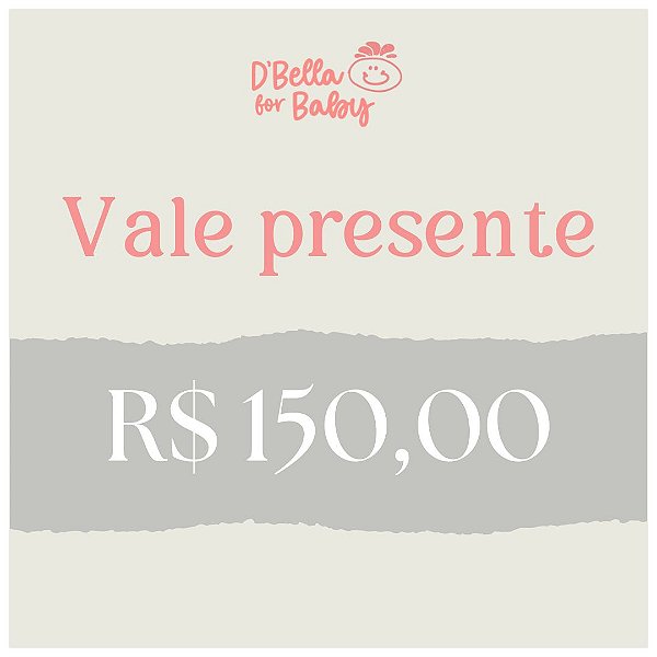 Vale Presente - Gift Card 150
