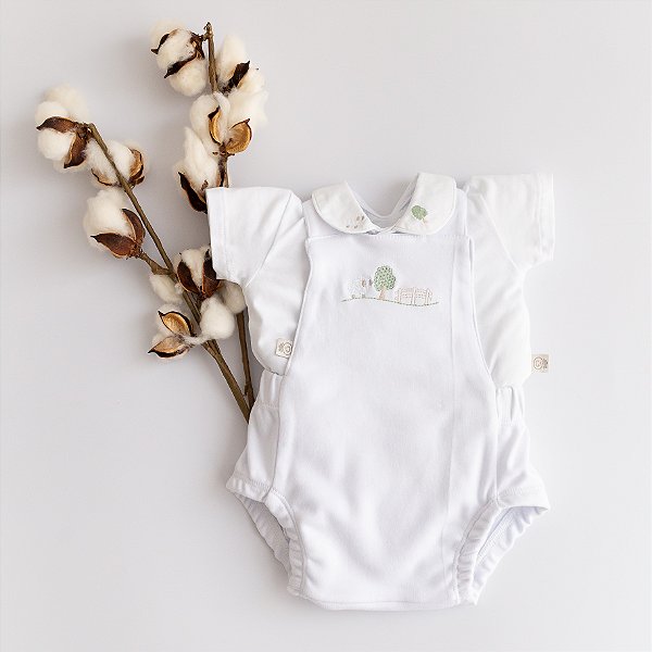 Conj. Romper  - Ovelha Branco