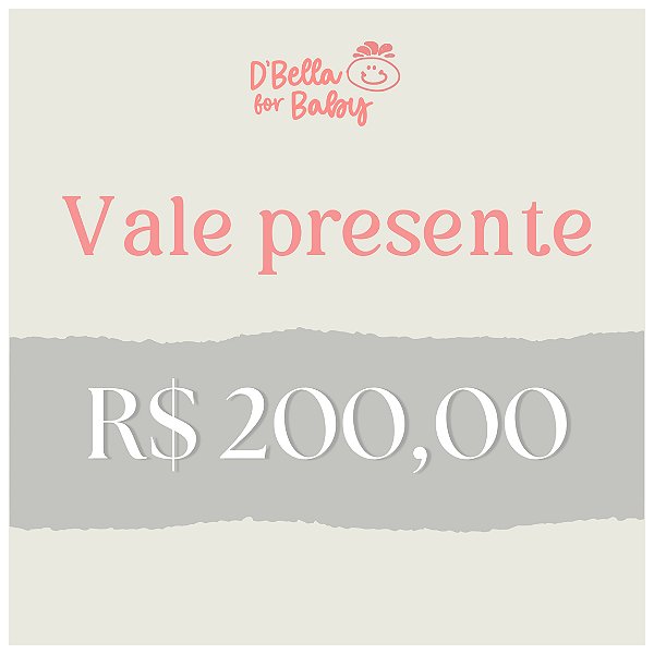Vale Presente - Gift Card 200