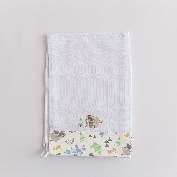 Fralda de Ombro - Origami