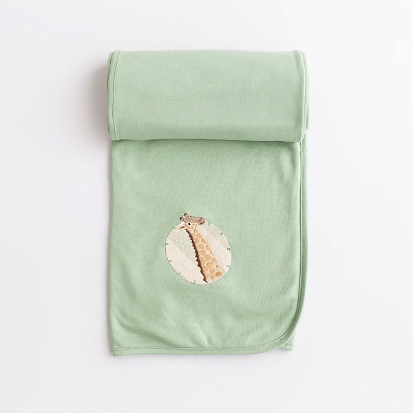 Manta Dupla de Suedine Colorido - Girafa