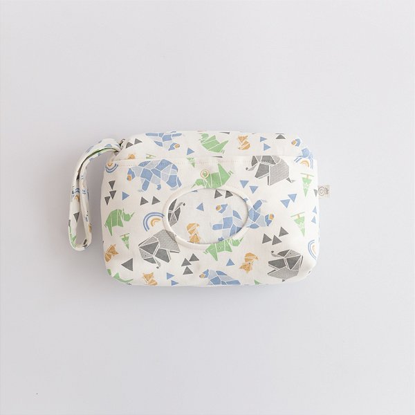 Necessaire Porta Lenço Umedecido - Origami