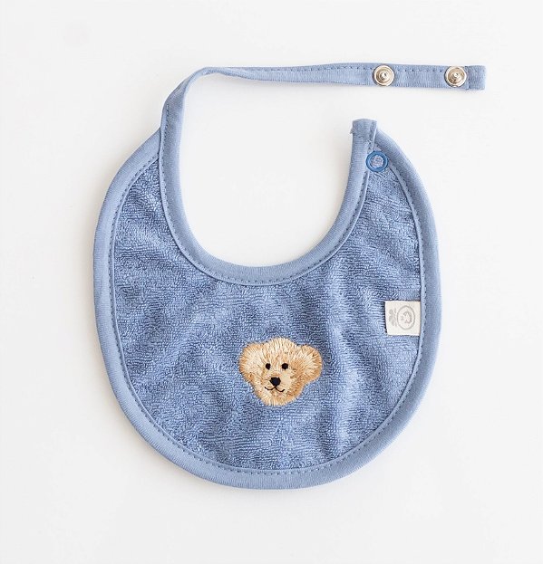 Babador Mini Colorido - Urso