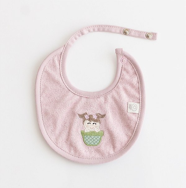 Babador Mini Colorido - Menina