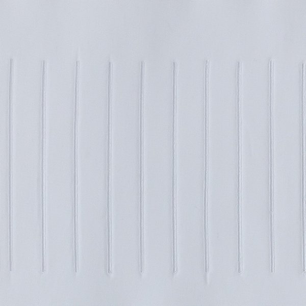 Cueiro de Suedine Premium - Listrado Branco