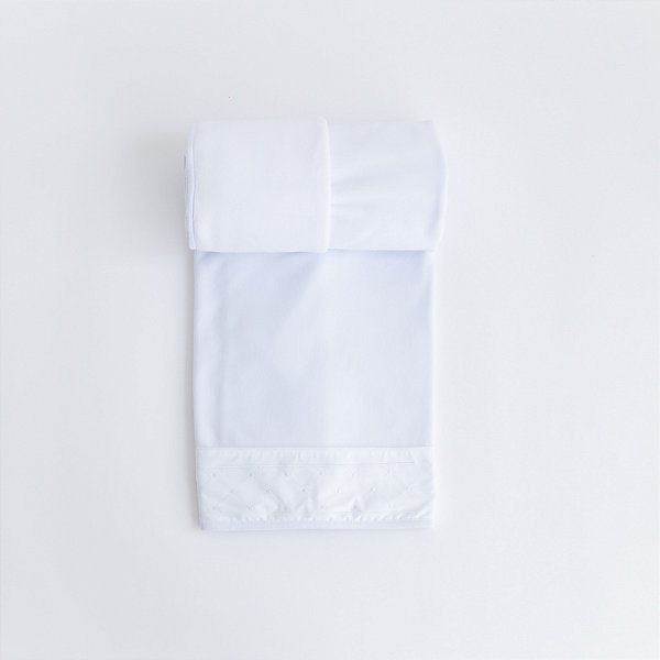 Manta Cobertor Microsoft com Malha Premium - Losango Branco