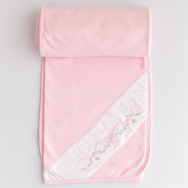 Manta Dupla de Suedine Clássico - Laços