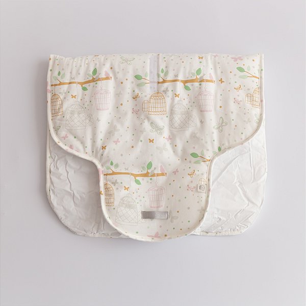 Trocador Portátil Estampado - Gaiolas