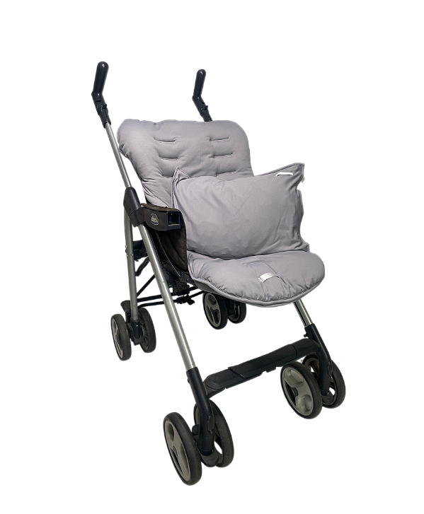 Capa Protetora para Carrinho Tradicional Lycra - Cinza