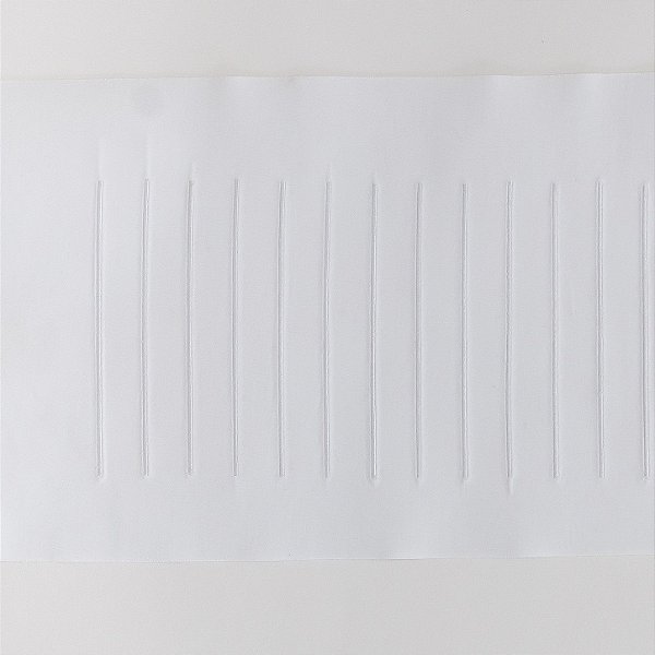 Necessaire Porta Lenço Umedecido Premium - Listrado Branco