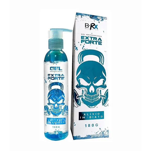 Gel de Massagem Extra Forte B-Rx Medical Fit 180 G