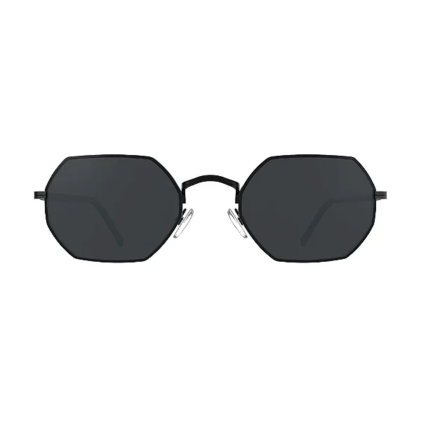 Óculos HB Slide Matte Black Preto Chrome
