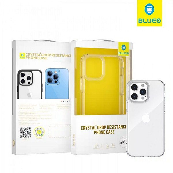 Case Crystal + Drop Resistance Phone Case no Magnetic